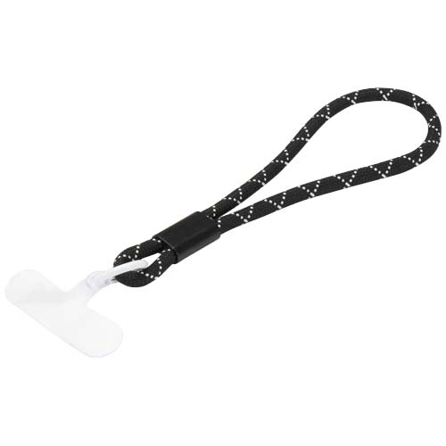 Bracelet smartphone personnalisé en plastique recyclé Arich Noir