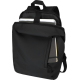 Sac à dos ouvert montrant le compartiment intérieur avec ordinateur portable inséré, sans marquage visible.