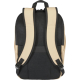 Vue rapprochée du panneau dorsal et des bretelles du sac à dos, sans marquage visible.