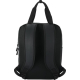 Vue arrière du sac à dos montrant bretelles rembourrées et panneau dorsal en maille respirante, sans marquage visible.