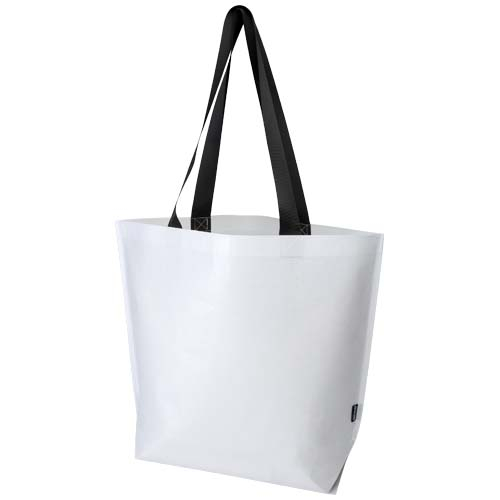 Cabas oversize 30 L recyclé GRS personnalisé Duo Blanc