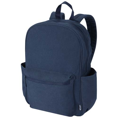 Sac à dos ordinateur 15,6" personnalisé en toile Recanvas Marine