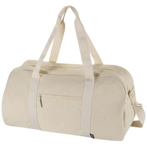 Sac week-end personnalisable 40 L en toile recyclée Recanvas Grès