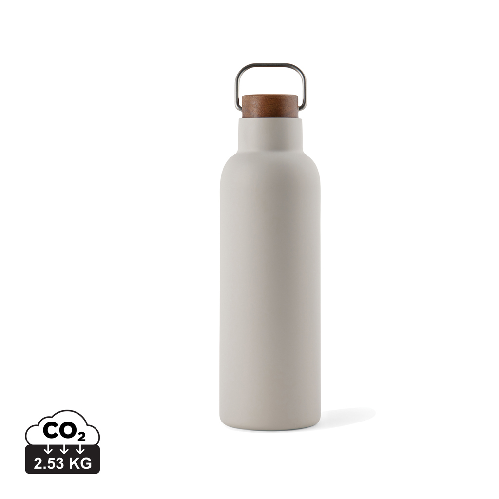 Bouteille publicitaire isotherme 800ml Ciro VINGA Beige