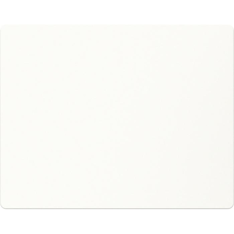 Surface de tapis de souris gris clair unie montrant une zone lisse sans motif, présentée sans marquage apparent.