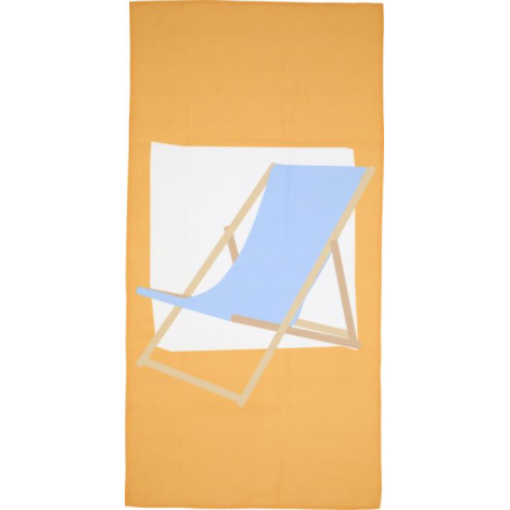 Serviette RPET personnalisée 50 x 100 cm microfibre Petal