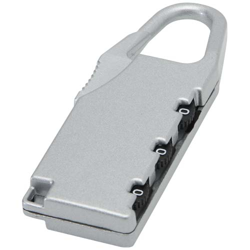 Cadenas pour bagage personnalisable à combinaison Traveler Argent
