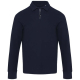 Polo personnalisé unisexe demi-zip en coton 245 g/m² demi-zip Zeus