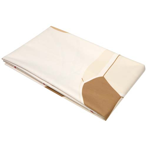 Serviette publicitaire 90 x 150 cm microfibre RPET Azolla Blanc