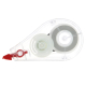 Correcteur Tipp-Ex Mini Pocket Mouse avec capot transparent laissant apparaître le mécanisme interne, sans personnalisation visi