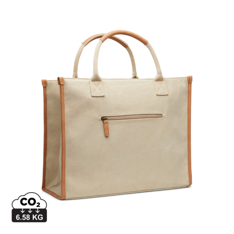 Sac cabas ordinateur 17" publicitaire en toile Bosler VINGA