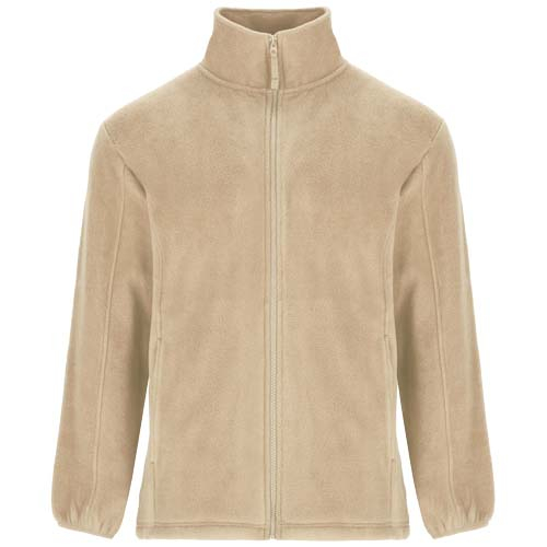 Veste polaire zippée Homme personnalisable Artic ROLY Sable
