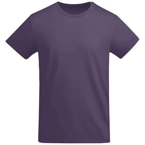 T-shirt homme promotionnel coton bio 175g Breda Roly Lilas