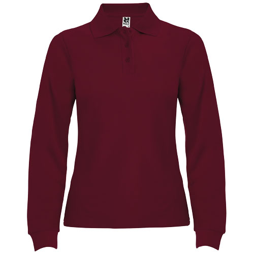 Polo publicitaire Femme coton 220gr Estrella ROLY Grenat