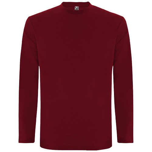 T-shirt publicitaire 160g manches longues homme Extreme Roly Grenat