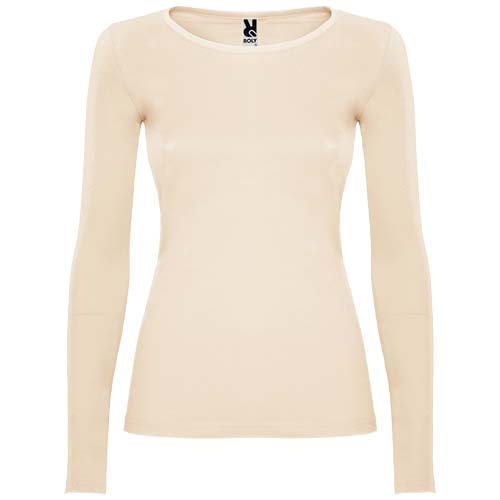 T-shirt promotionnel 160g manches longues femme Extreme Roly Sable