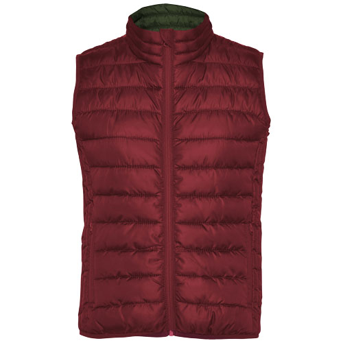 Gilet Femme personnalisable avec isolation Oslo ROLY Grenat