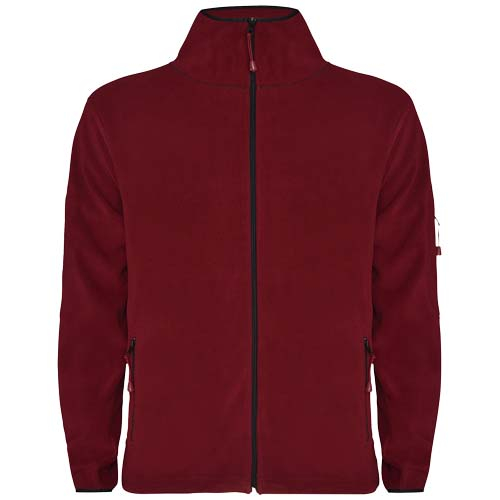 Veste polaire personnalisable Homme Luciane ROLY Grenat