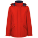 Parka personnalisée femme matelassée imperméable America