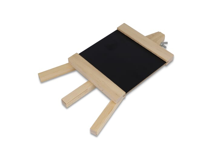 Tableau noir promotionnel sur chevalet en bois Nature