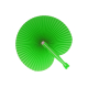 Mini éventail pliable personnalisable Mini éventail pliable personnalisable