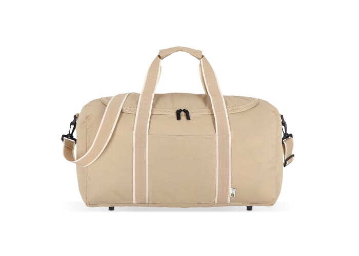 Sac de sport promotionnel en rPET recyclé Koli Ecru