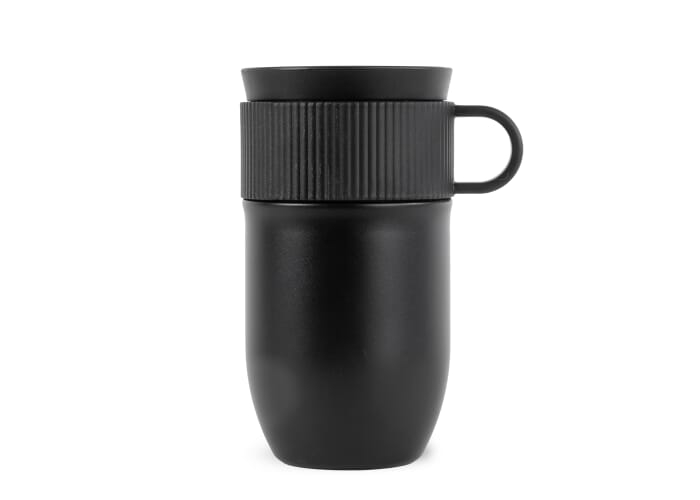 Mug isotherme promotionnel 280 ml Ted Noir