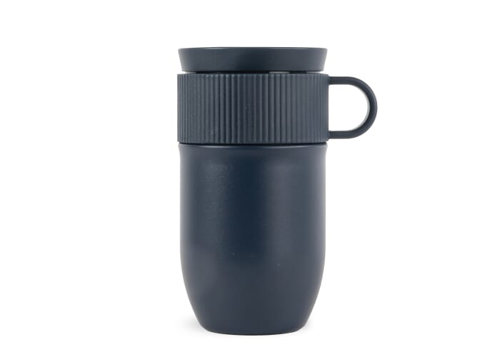 Mug isotherme promotionnel 280 ml Ted Bleu