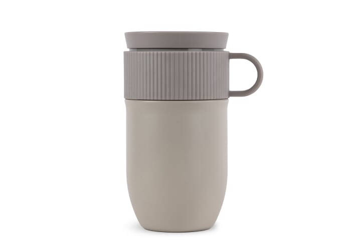 Mug isotherme promotionnel 280 ml Ted Beige