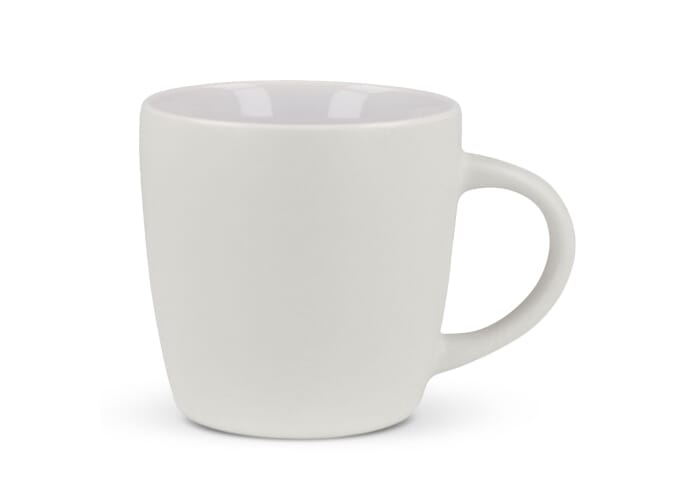 Mug personnalisable en céramique 250ml York Blanc