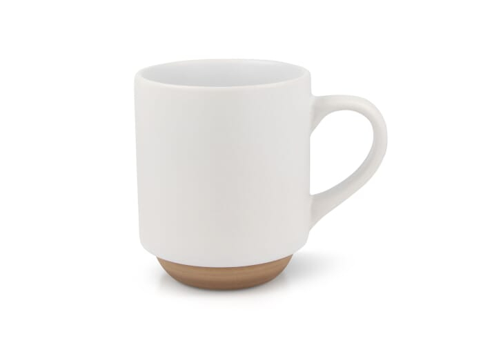 Tasse publicitaire 300 ml Tallin Blanc