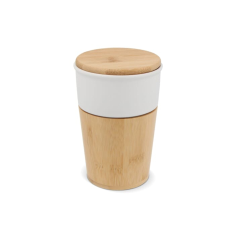 Gobelet 300ml promotionnelle bambou céramique Vienne
