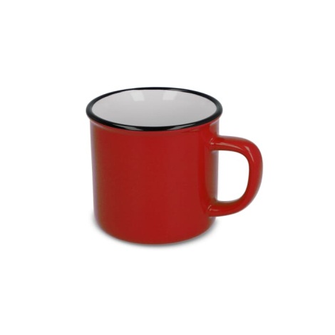 Tasse publicitaire en céramique style émail 280ml