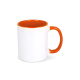 Mug intérieur et anse colorés à personnaliser 300ml Oslo