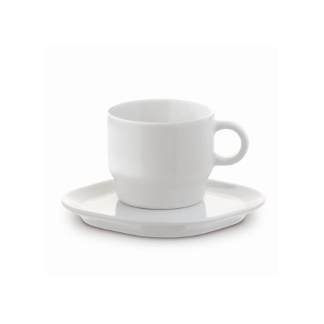Tasse et soucoupe publicitaire 180 ml - Satellite