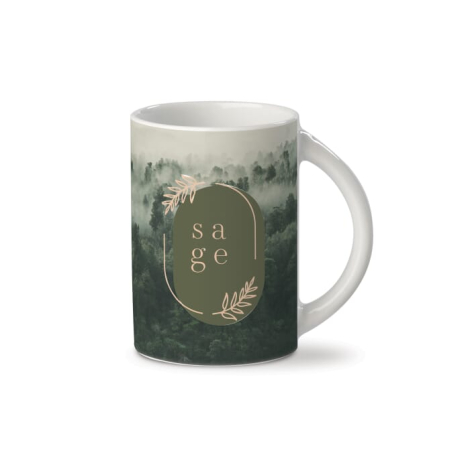 Mug publicitaire en sublimation 250 ml - Marseille
