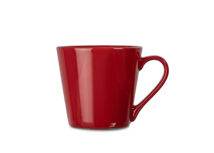 Mug 200 ml en grès à personnaliser Sagaform Brazil Rouge