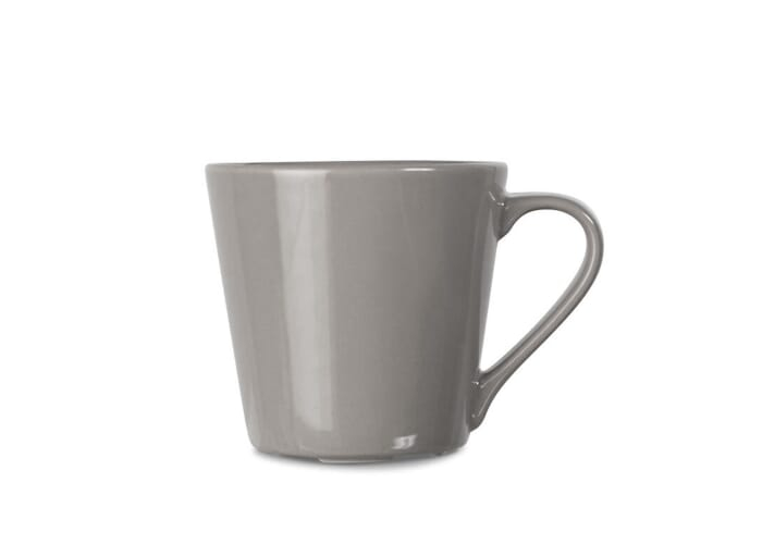 Mug 200 ml en grès à personnaliser Sagaform Brazil Gris