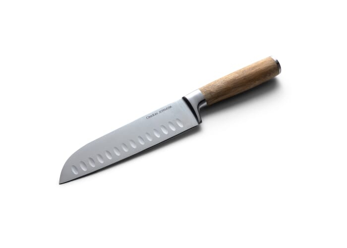 Couteau Santoku personnalisable 20 cm Orrefors Jernverk Bois