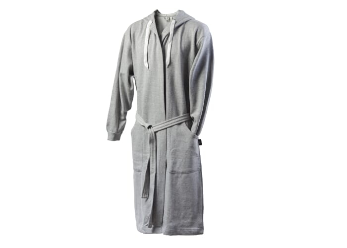 Peignoir publicitaire College S/M Gris