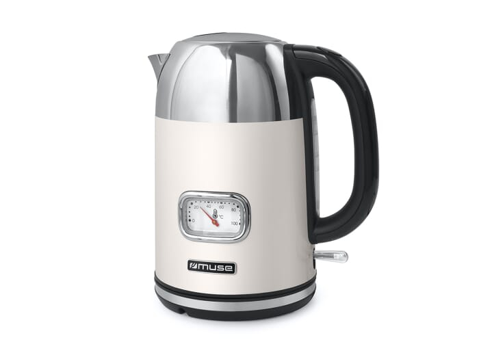 Bouilloire promotionnelle 1,7 litre Muse Crème