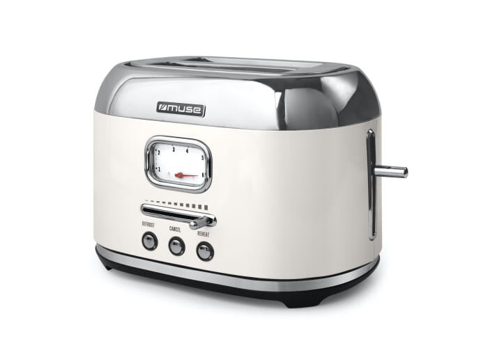 Grille-pain Muse personnalisable 1000 Watt Muse Crème