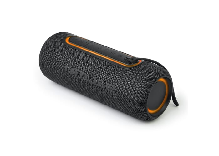 Enceinte bluetooth 20W à personnaliser Muse Noir