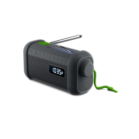 Radio solaire publicitaire avec enceinte et chargeur 10 000mAh Muse