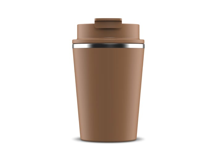 Tasse personnalisable isotherme 280ml T-cup Marron