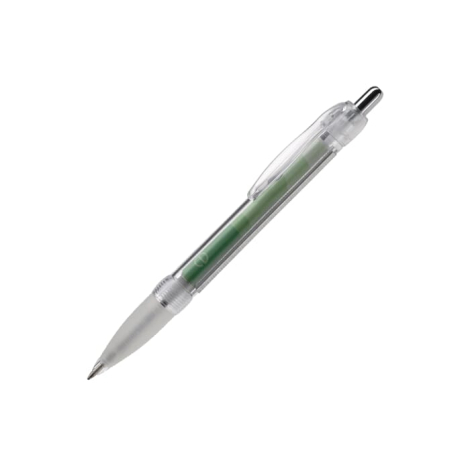 Stylo publicitaire bannière transparent