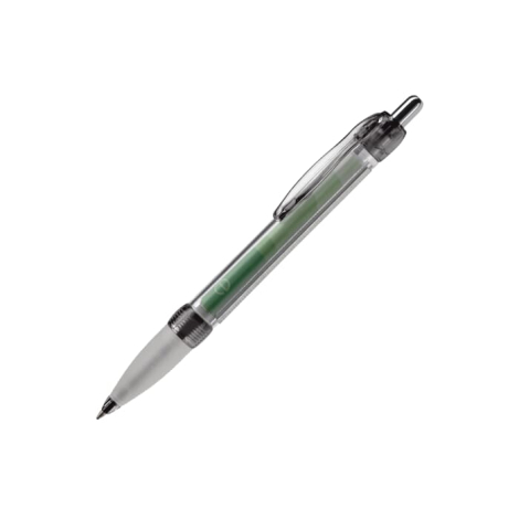Stylo publicitaire bannière transparent