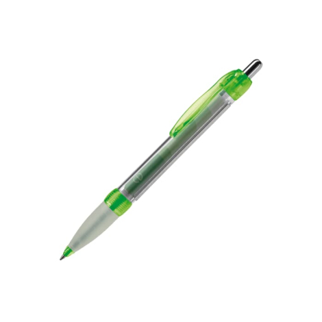 Stylo publicitaire bannière transparent