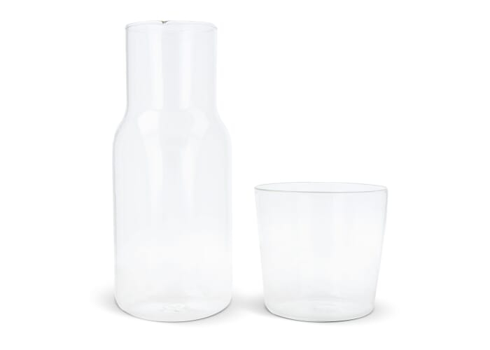Set Carafe 550ml et verre 250ml à personnaliser Transparent