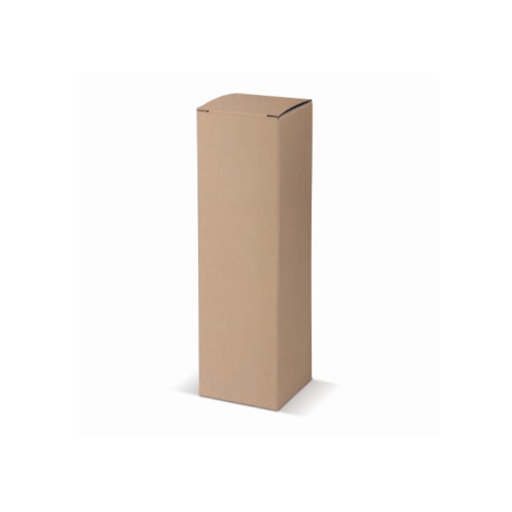 Packaging bouteille en carton personnalisable 7,5x23 cm